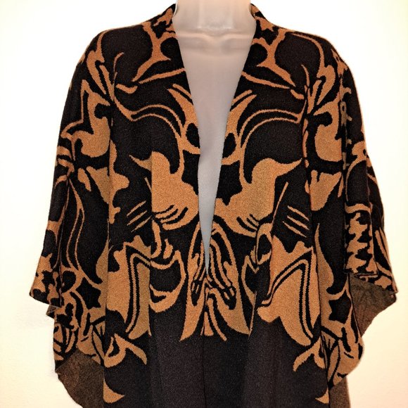 Ming Wang Spreading Hope Sweater Wrap one size - Picture 3 of 9